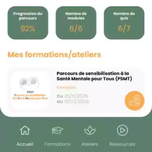 parcours de sensibilisation sant&eacute; mentale
